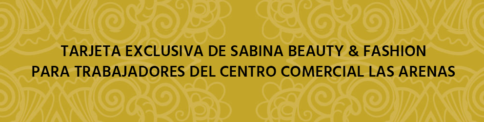 Tarjeta Sabina para empleados Las Arenas