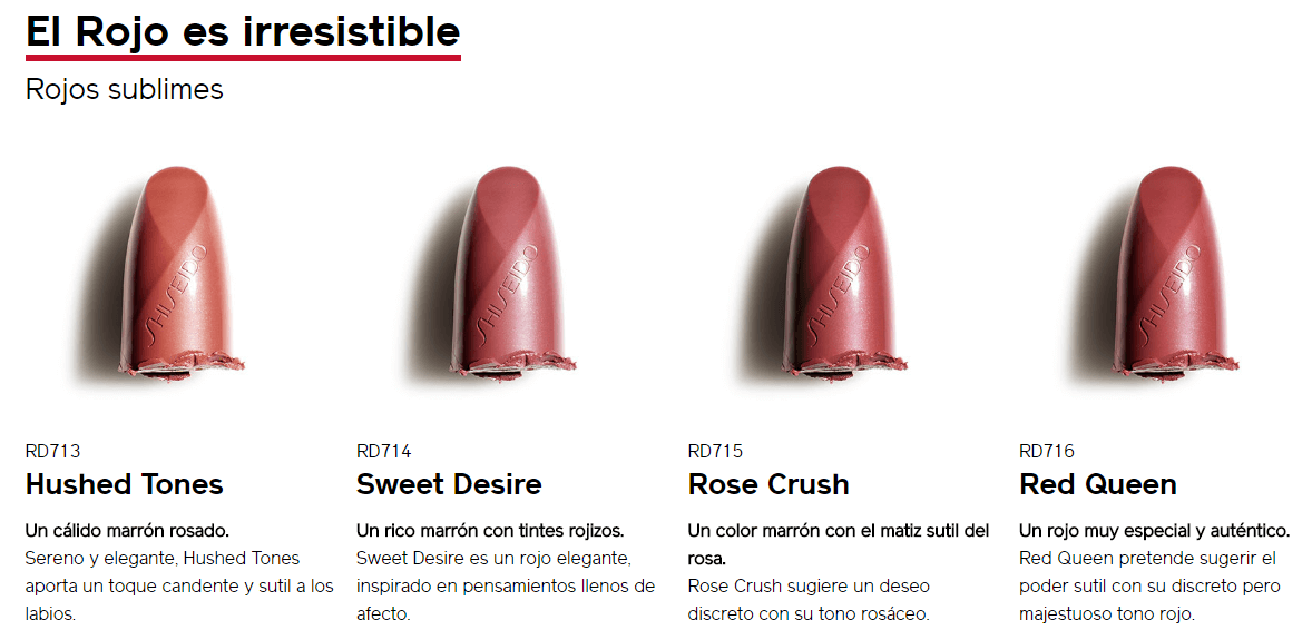 Shiseido Rouge Rouge 3